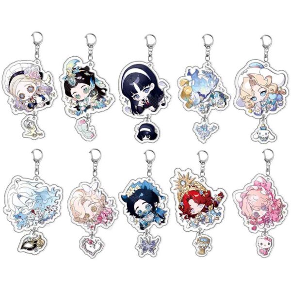 10pcs-Wholesale promotional gift acrylic keychain